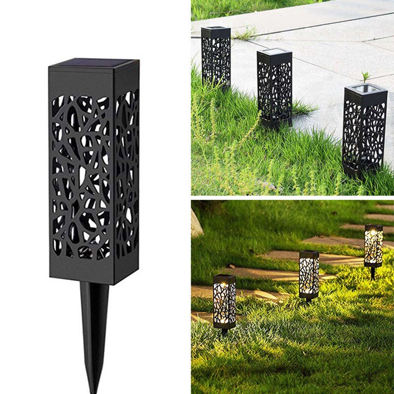 Solar Led Landschap Licht Outdoor Gazon Lamp Tuin Decoratie Solar Batterij Zonlicht Straat Lantaarn Buiten Lichten