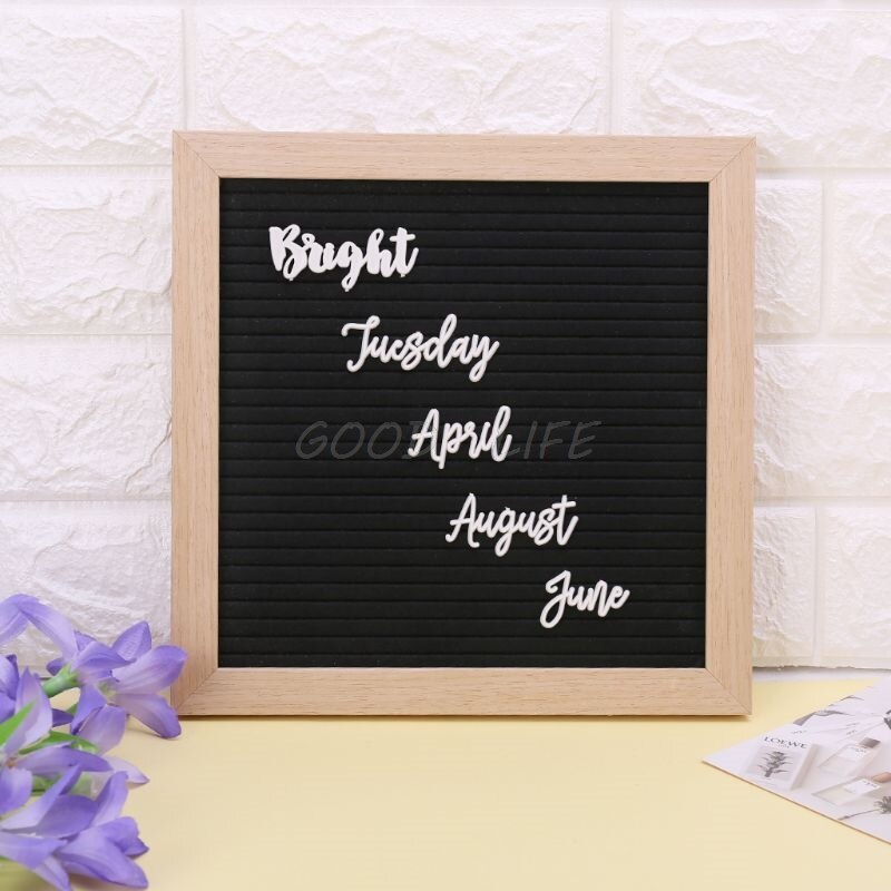 Characters For Felt Letter Board Month Week Letters For Changeable Letter Board Au13 19 Droship