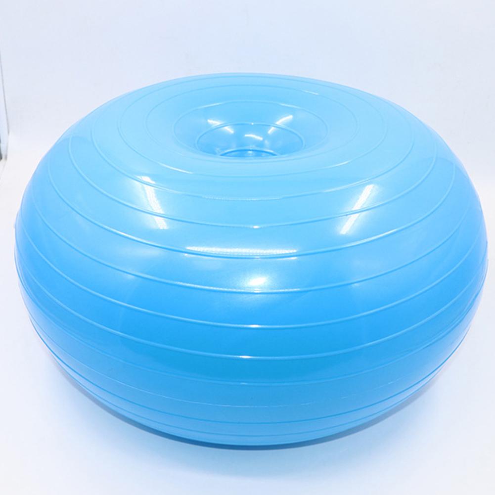 Donut Trainer Yoga Ball Exercise Stable Yoga Ball Fitness Equipment for Office and Durable Thick Safe