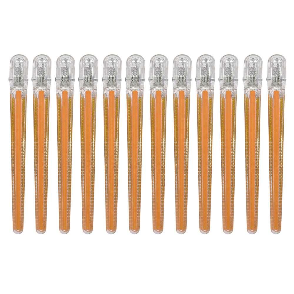 12 stks Barbershop Haarspeld Kappers Haar Clip Kapper Kapsel Alligator Clips Professionele Schoonheidssalon Benodigdheden