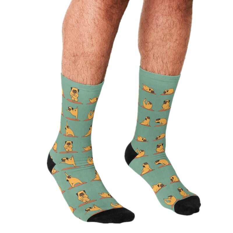 Chaussettes drôles pour hommes, touches de Piano, couverture musicale, motif imprimé hip hop, chaussettes joyeuses pour hommes, mignons garçons, style de rue, chaussettes folles pour hommes: W1469