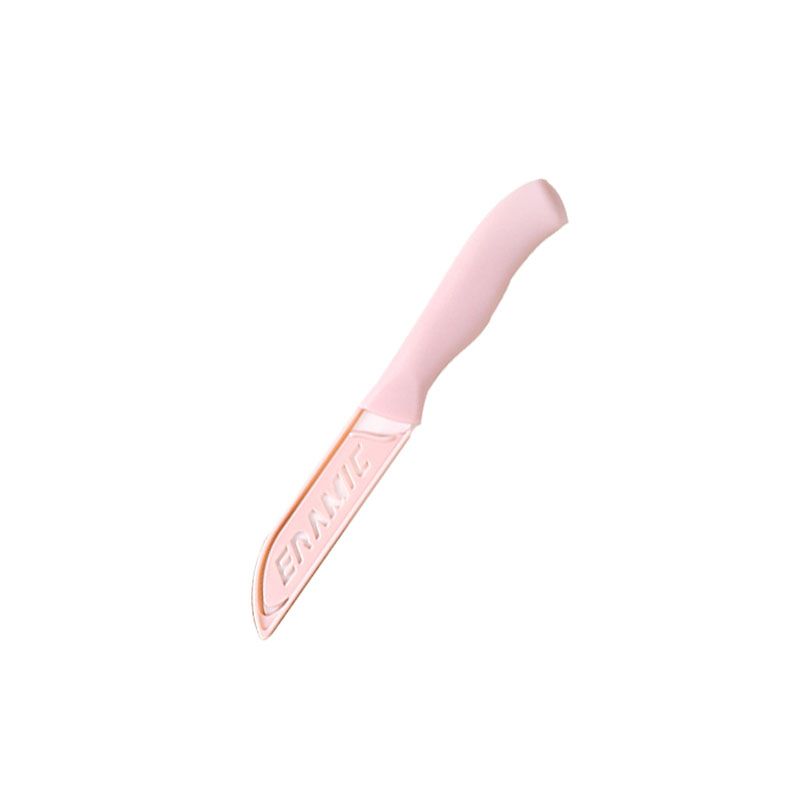 Neue Keramik Messer Bunte 3 Zoll Griff Keramik Schäl Obst Schäl Messer Mini Messer Spitzer Küche Messer Zubehör: Rosa