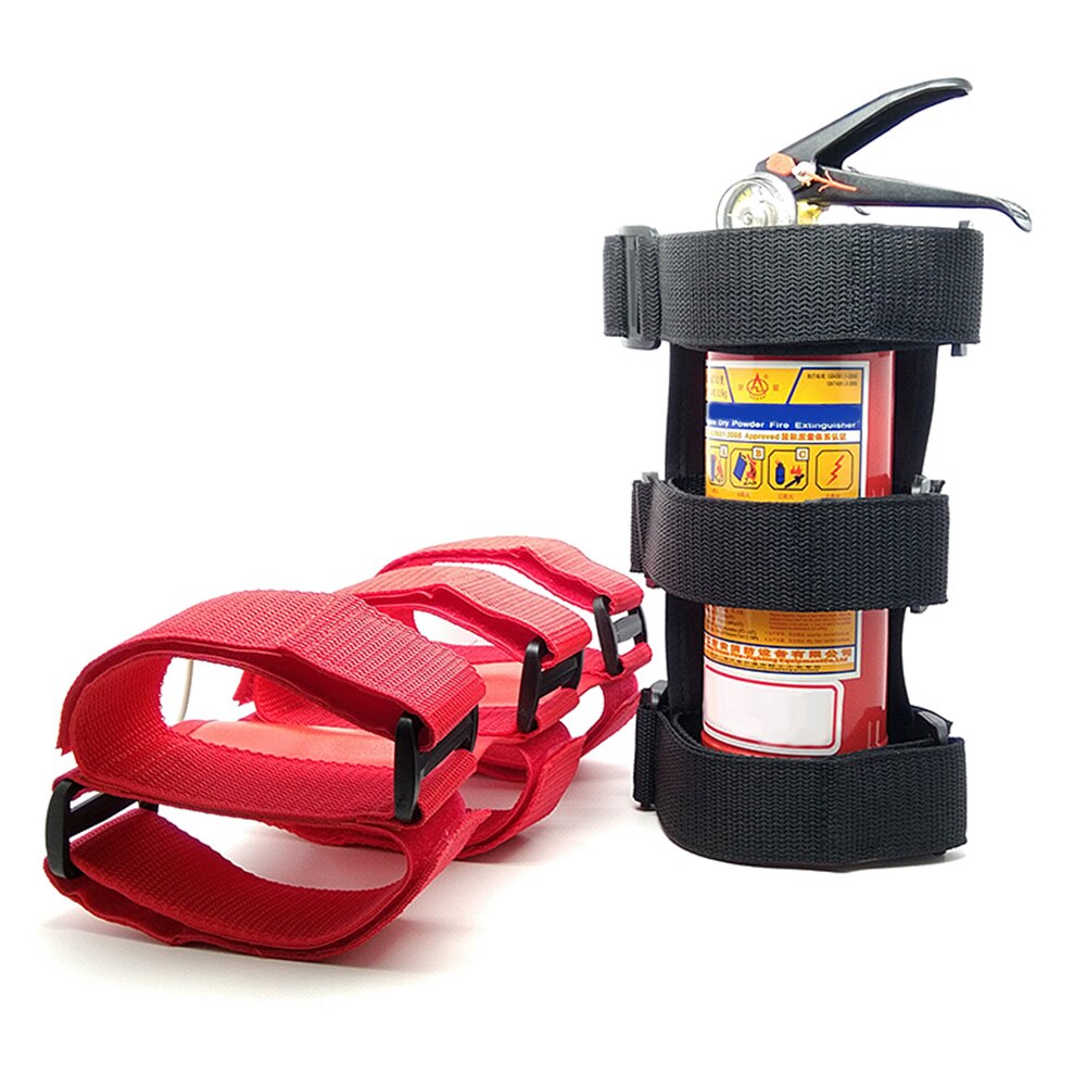 Verstelbare Brandblusser Houder Auto Brandblusser Mount Strap Auto Roll Bar Vaste Voor Jeep Wrangler Tj Jk Jl 97-18