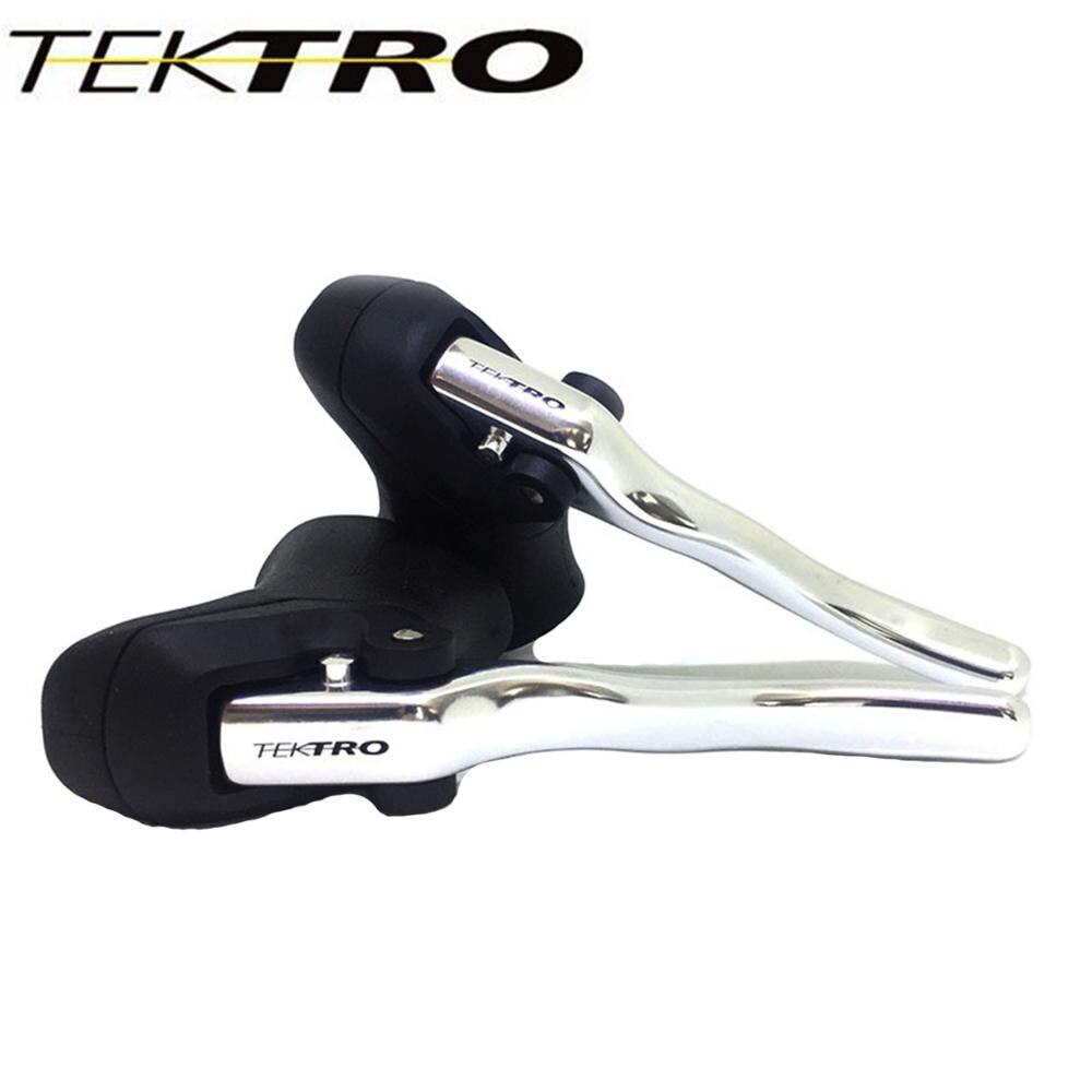 TEKTRO-palanca de freno RL340 para bicicleta de carretera, palanca de aluminio forjado, mecanismo de liberación rápida con capó de goma, manillar de 23,8 y 24,2mm