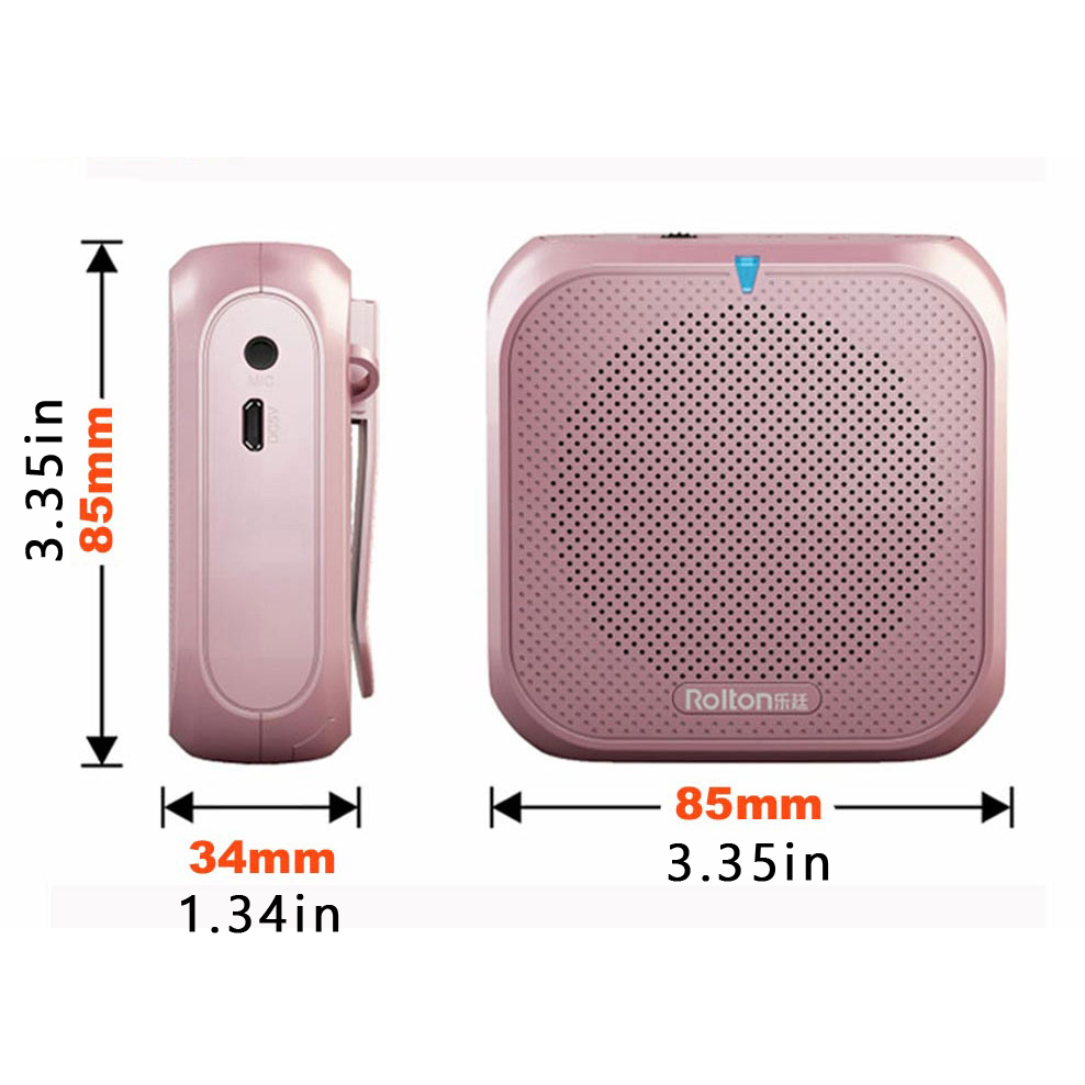 Loudspeaker Voice Amplifier Headworn Microphone Mic Speaker Audio Recorder Headset Mini Wired Mike Mikrofon Sound Battery Kit