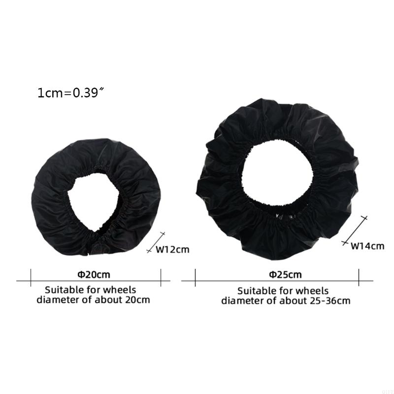 Q1fe stroller wheel protectors, stroller wheel covers, stroller tires, dustproof covers
