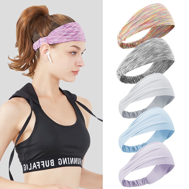 Mannen En Vrouwen Running Sport Haarband Outdoor Fitness Yoga Zweetabsorberende Haar Band Haar Band Kleur Ultra-Stretch mannen En Wome