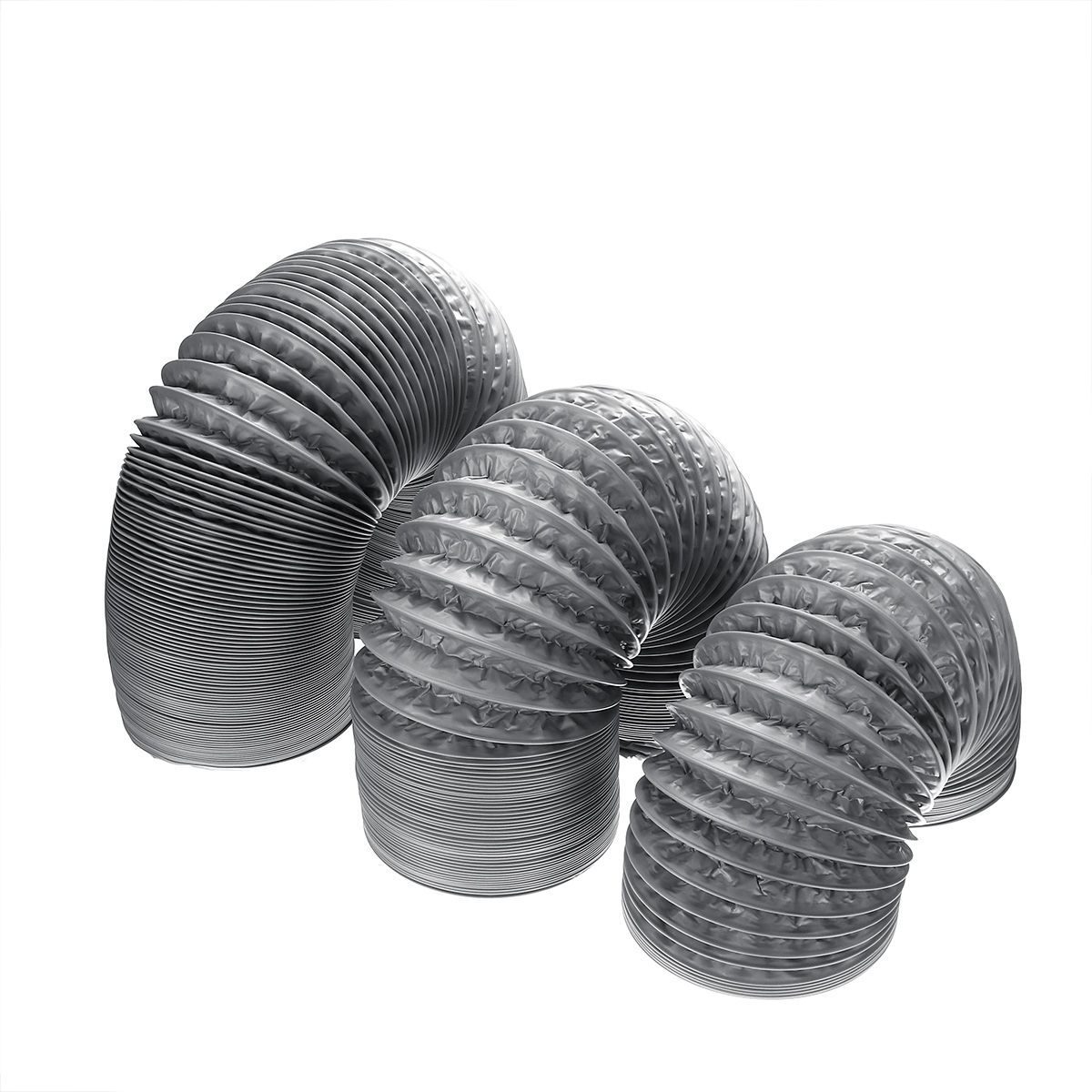 Exhaust Tube 150mm 130mcm 1.5M/3M/6M Flexible PVC Alufoil Exhaust Vent Hose Air Ventilation Exhaust Fan Pipe Kitchen Accessories