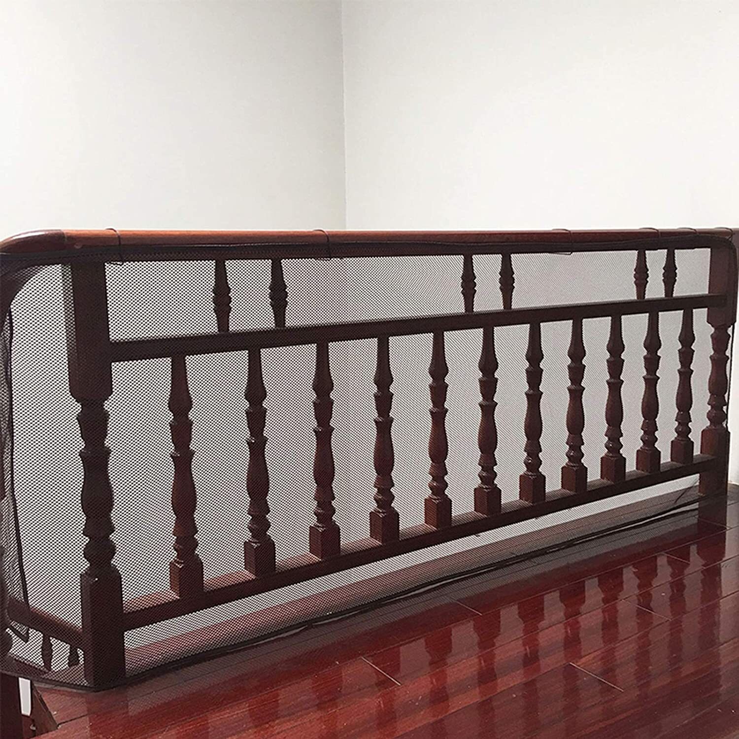 Thick Mesh Fall Protection Kids Stairs Safety Net Indoor Outdoor Sturdy Patios Adjustable Balcony Baby Fence Solid With Ropes