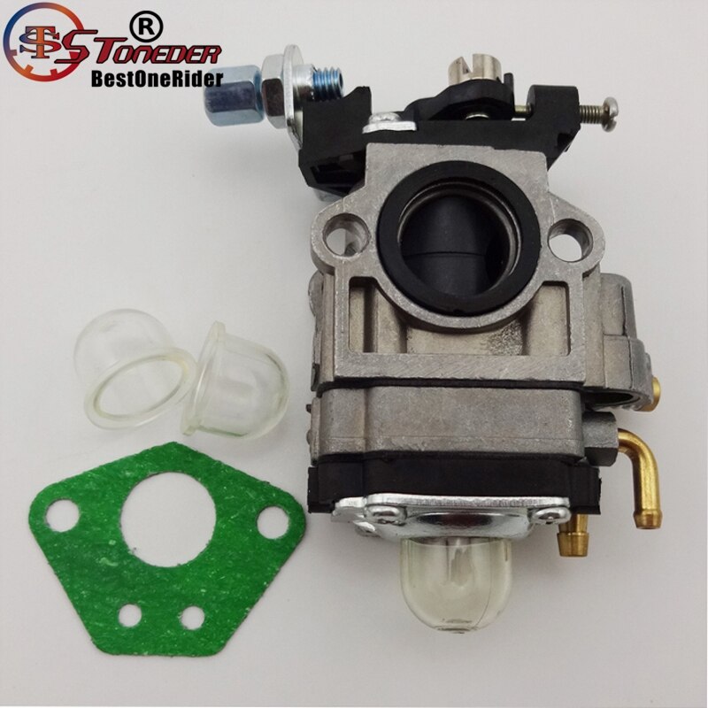 STONEDER Pocket Bike Carburetor Gasket Primer Bulb For Motovox MVS10 Carb X1 X3 FS529 FS509 Super Minimoto 43cc 49cc Engine