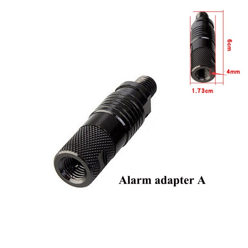 aetheed 1 pieza 2 LED tono ajustable, sensibilidad al volumen, alerta de sonido, alarma de mordedura de Pesca, resistente al agua, alarma de pesca, Ro