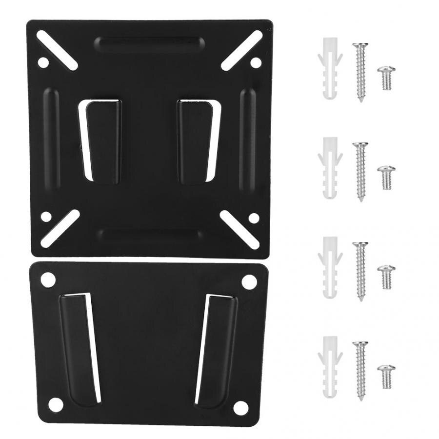 Tv-veggfeste tv-stativ for 14-32in lcd tv veggfeste brakett stor last solid støtte vegg tv-feste veggbrakett