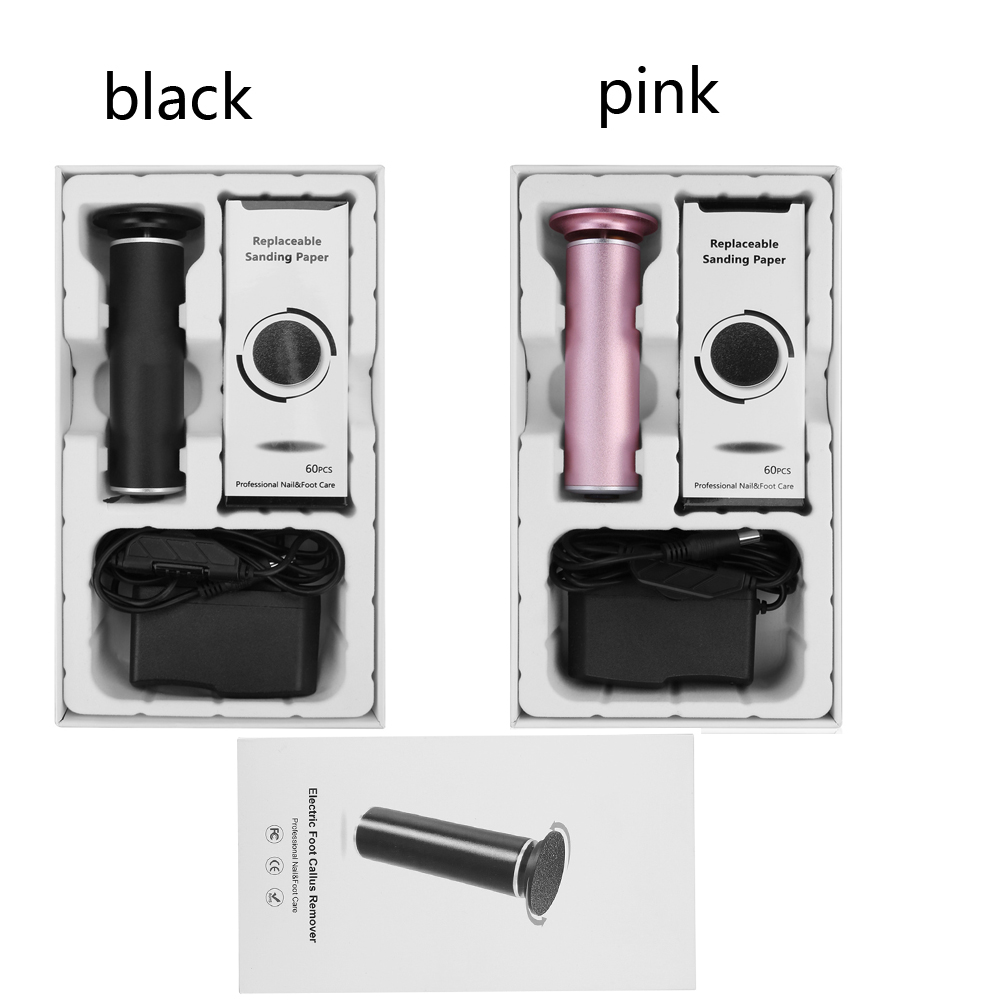 Narzędzia elektryczne pedicure urządzenie robić pielęgnacji stóp suchy martwy, twardy ścinacz robić usuwania zrogowaceń naskórka z wymiennym papier ścierny elektryczny pilnik robić stóp