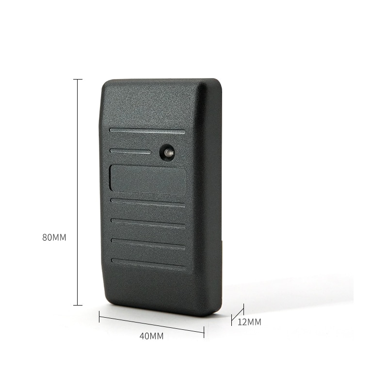 125khz rfid card reader waterproof wiegand 26 34 security RFID EM ID MF card access control reader