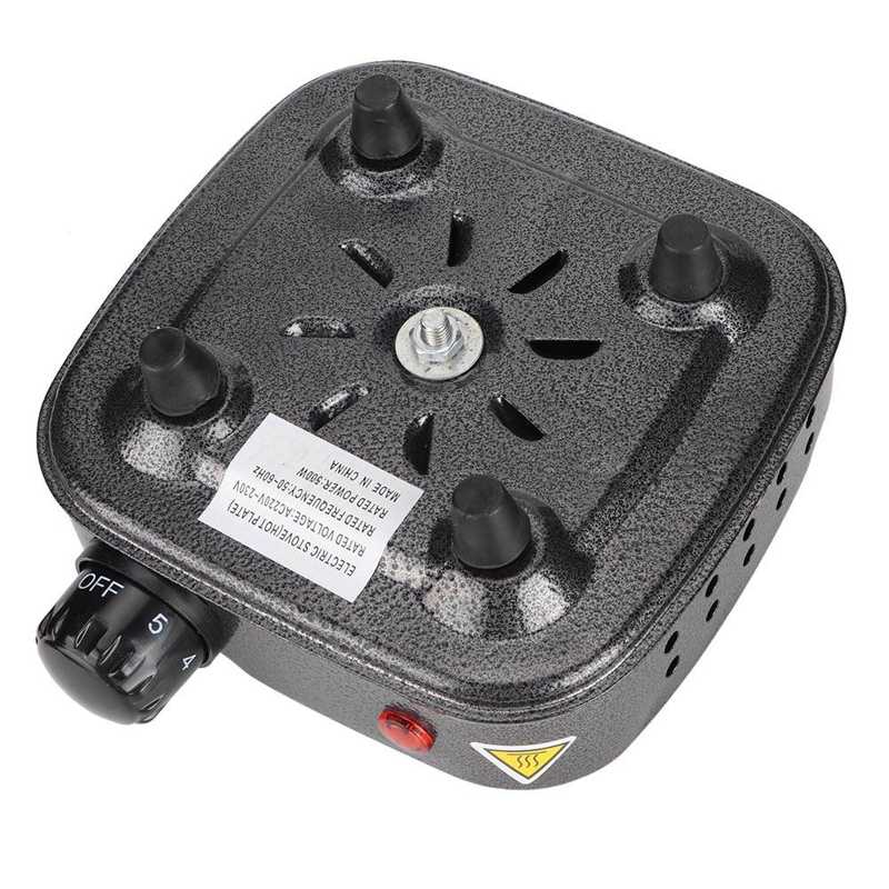 Estufa eléctrica segura, placa multifunción, calentador de café, leche y té, aparato de cocina de 220V, placa calefactora con enchufe europeo