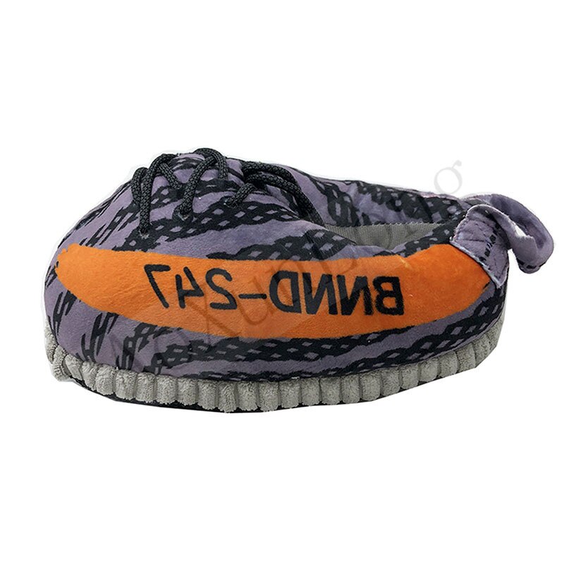 Winter Children Home Slippers Indoor Warm Snug Sneakers Kids House Shoes Girl Cute Fat Doodle Floor Sliders Child One Size