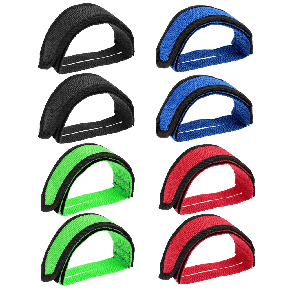 ONIPAX 1 Pair Bike Pedal Strap Toe Clips Straps Tape