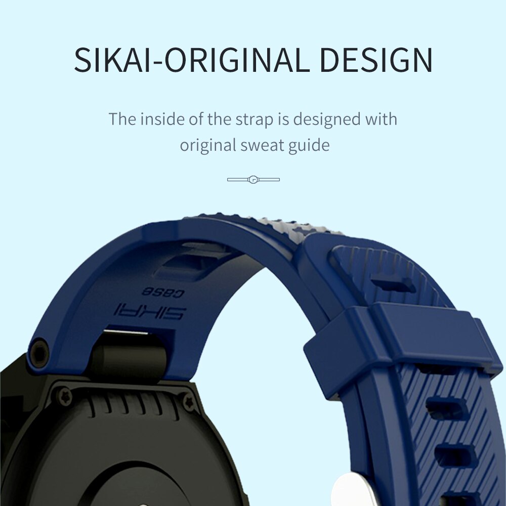 Soft Silicone Watch Band For Amazfit T-rex Smartwatch Colorful Watch Strap For Amazfit Ares