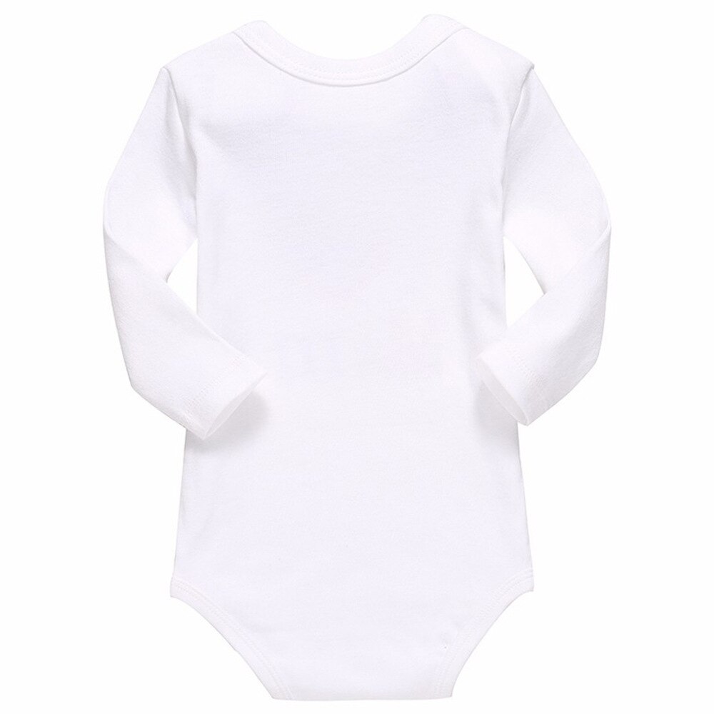 2 PCS Cute Newborn Toddler Baby Boys Girls Cotton Long Sleeve MOM DAD Letter Printed Jumpsuit & Rompers Clothes Outfit