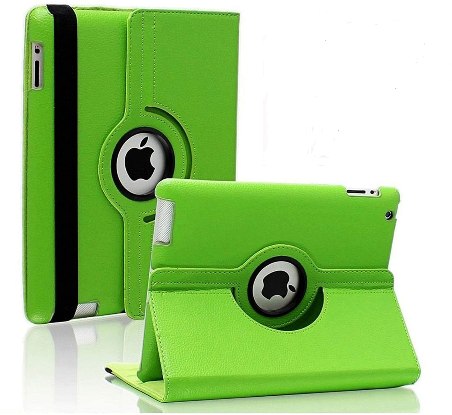 Étui en cuir pu ultra fin pour apple ipad 4 3 2 a1397 a1396 a1395 a1430 a1403 a1459 a1460 a1458, housse de support pour ipad 2 3 4, étuis