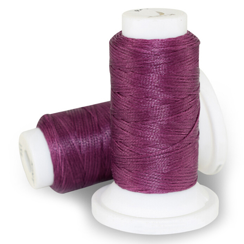50Meters DIY Hand Waxed Thread 0.8mm 50m Polyester Cord Sewing Machine Stitching For Leather Craft Handicraft Tool