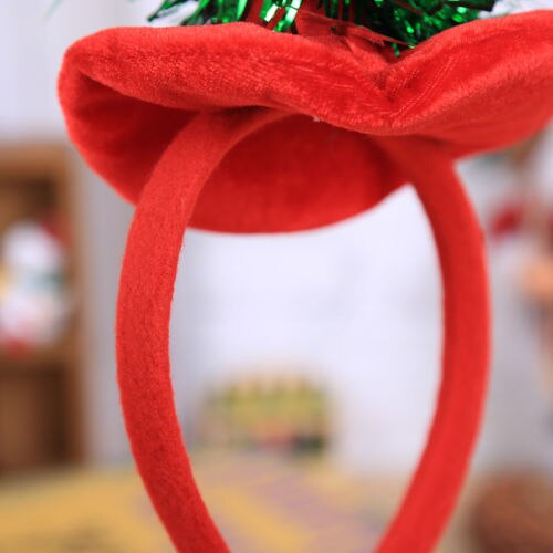 Stylish Christmas Tree Women Girls Cute Headband Hairband Head Band Unique Festival Hair Band Accessories Christmas