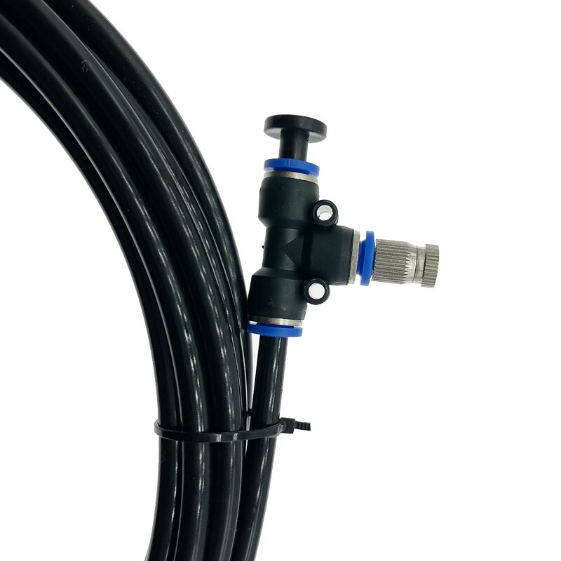 6m-18m Outdoor Misting Cooling System Kit For Greenhouse Garden Patio Waterring Irrigation