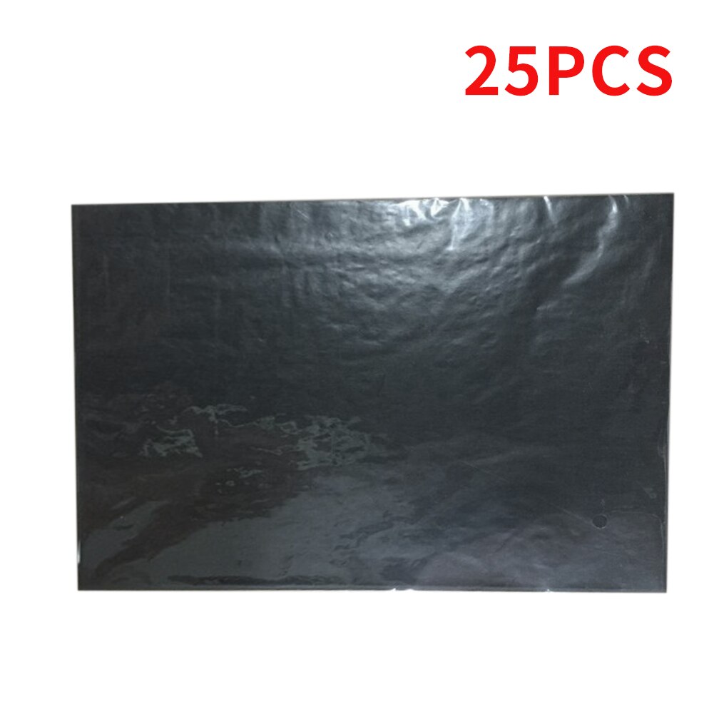 25 Sheets Painting Accessories Copy Wood Burning Art Craft Transfer Tracing Office DIY Stationery Graphite Reusable Carbon Paper