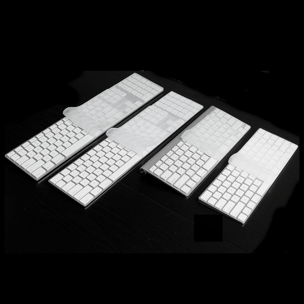 Für Magic Keyboard Silikon transparente Tastatur Schutzhülle für Apple IMac Tastatur 1843 A1644 A2520 A1314 A2449 wasserdicht