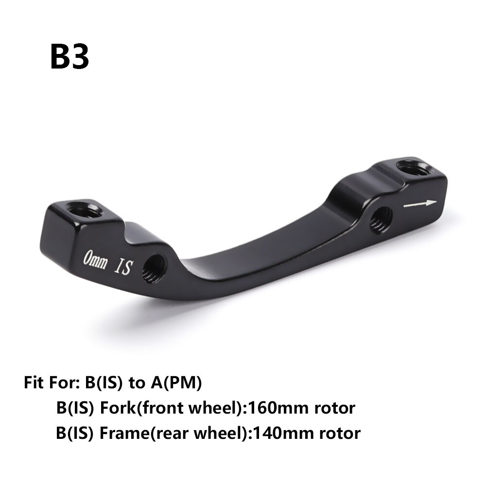 1pc ultralet legerings skivebremseadapter pm/is-konverter a til b-skivebeslag mountainbike cykeltilbehør 180/203/140/160mm: Lysegrå