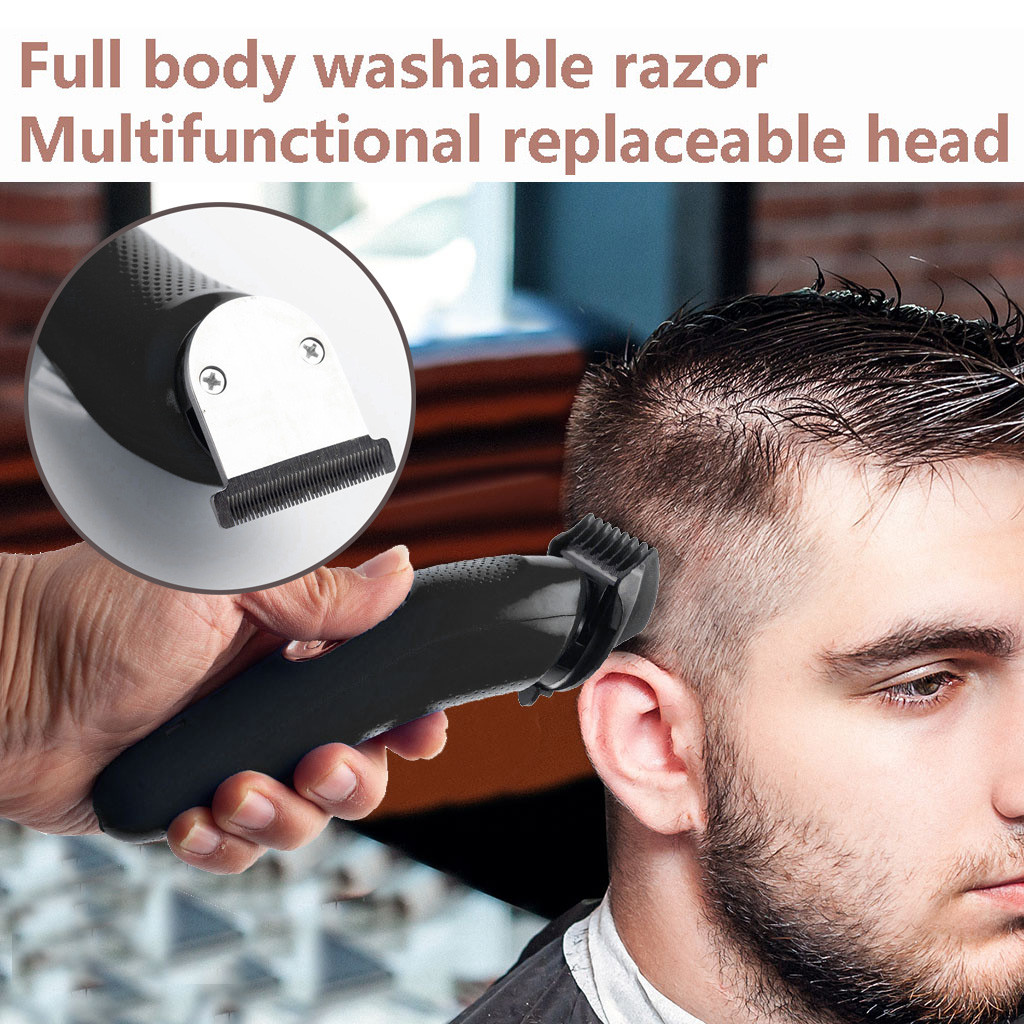 100-240v Men's Powerful hair trimmer hair clipper rechargeable beard hair cutter machine electric hair cut kit