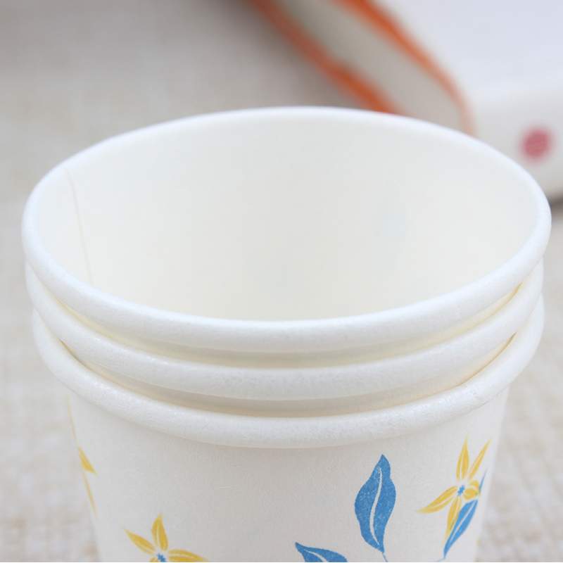 Mini tasse à boire jetable épaissie de 60ML, ustensiles de fête commerciale, tasses de dégustation en papier, petits 75 pièces/paquets