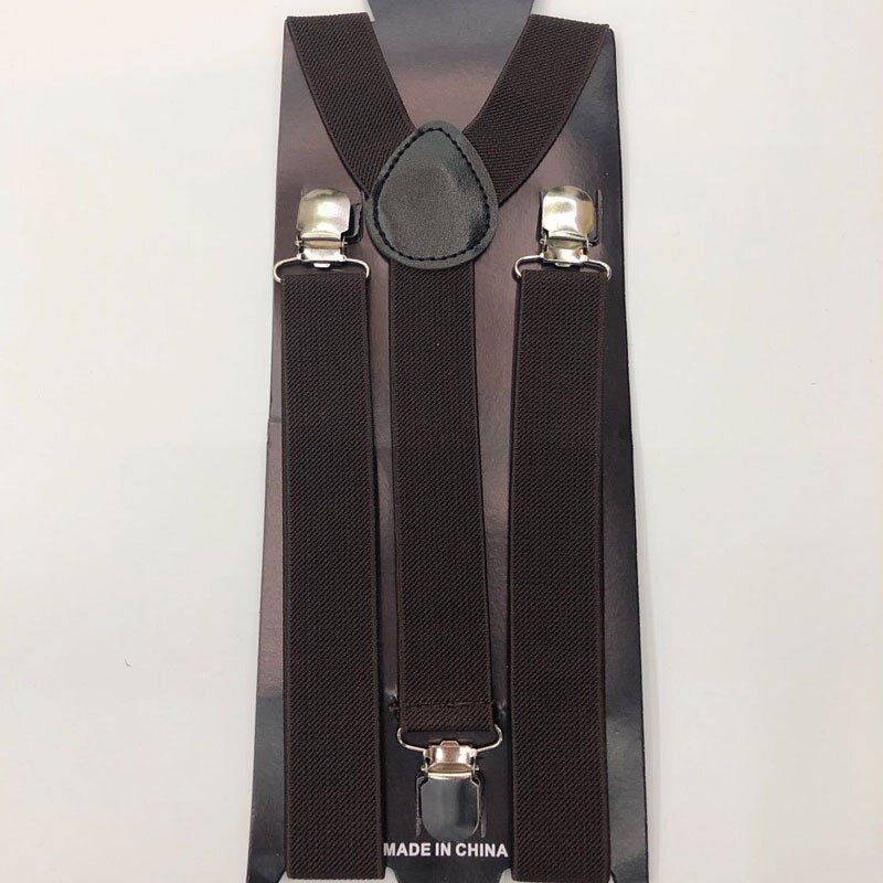 Bretelles élastiques en forme de Y pour homme et femme, unisexe, bretelles réglables, colorées, vêtements