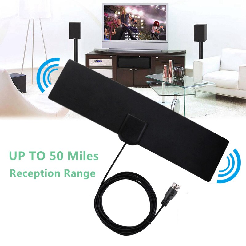 Indoor Digital TV Antenna with Signal Amplifier Booster TV Radius Antena TV Surf Antennas HDTV Freeview TDT Cable TV Fox Antenna