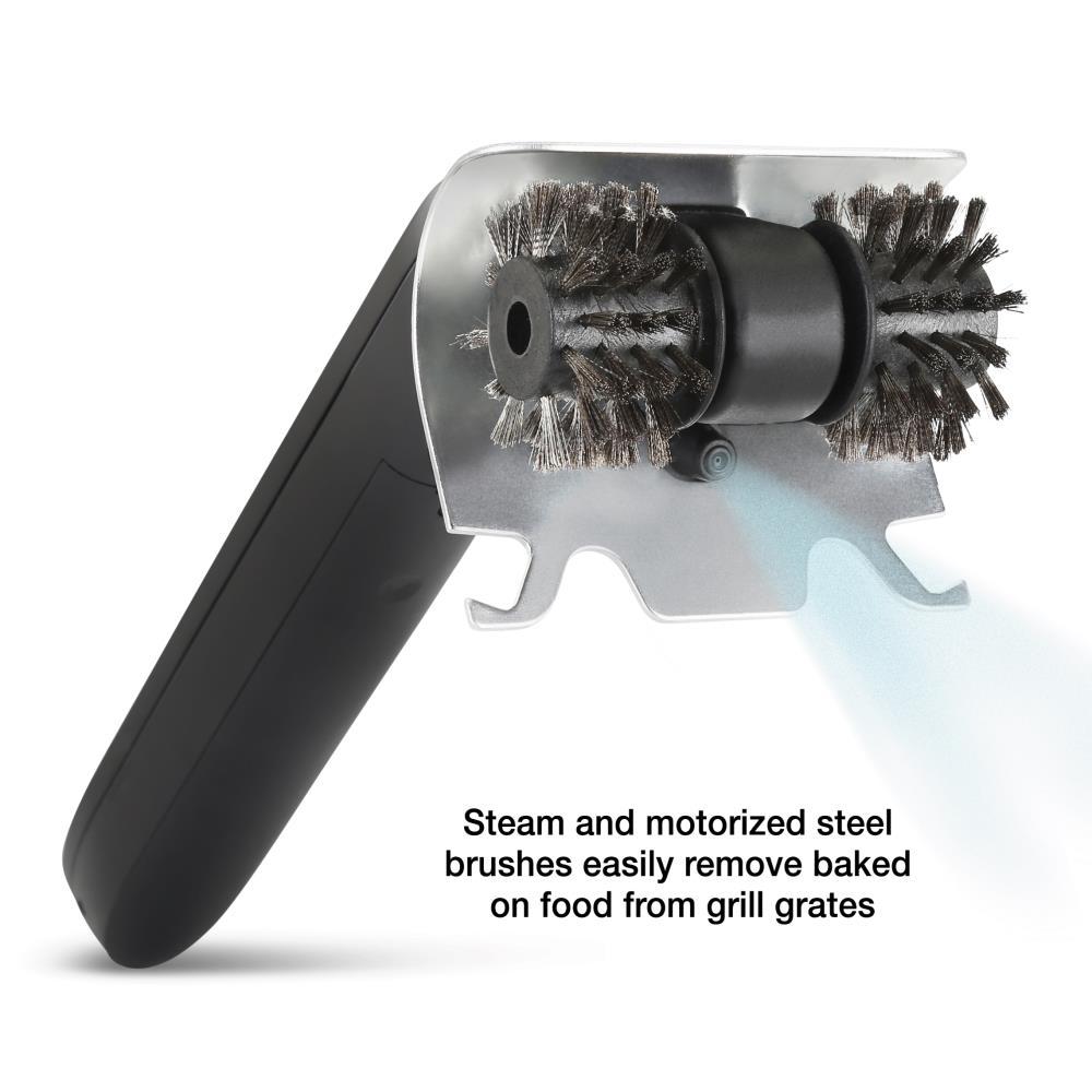 Brosse électrique pour gril, nettoyage à vapeur d'extérieur, nettoyeur de barbecue adapté au grattoir à charbon de bois, accessoires à gaz, outils de cuisine