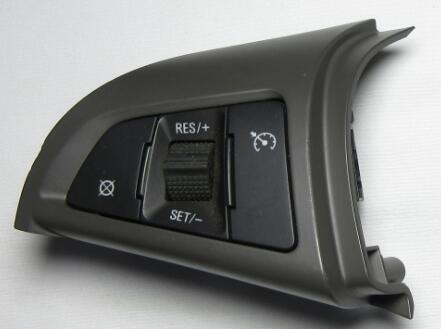 Steering Wheel Bluetooth Audio Cruise Control Switch for Chevrolet Cruze 09-14: Brown Speed