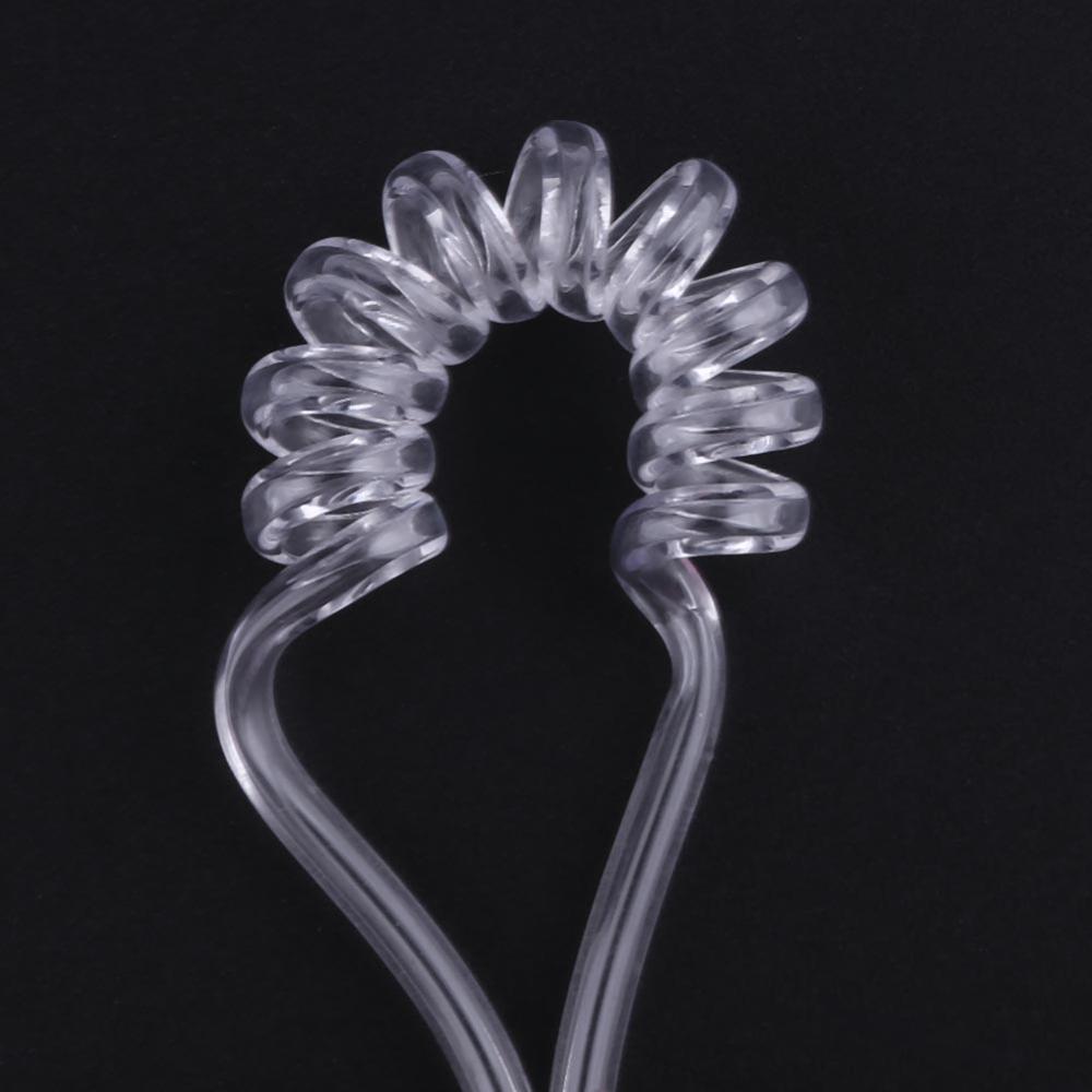 Alloyseed Mono 3.5Mm Wired Oortelefoon Air Tube Anti-Straling In Ear Stereo Oortelefoon Alleen Voor Luisteren Voor MP3 smartphones