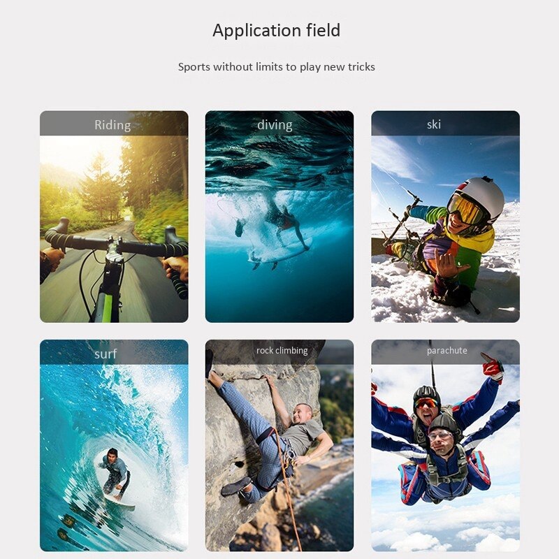 Actie Camera Ultra Hd 4K Onderwater Waterdichte Camera 30M Sport Camera Met Montage Accessoires Kit