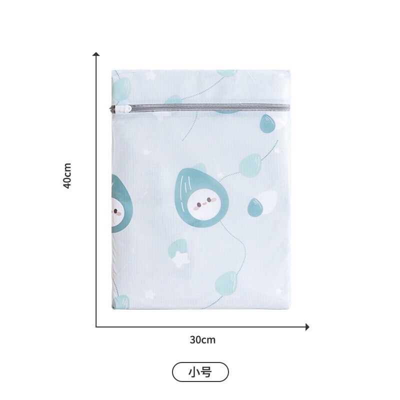 Washing Washing Bag Machine Washing Net Bag Washing Sweater Clothes Underwear Down Jacket Net Pocket Household Laundry: Green 30 x 40