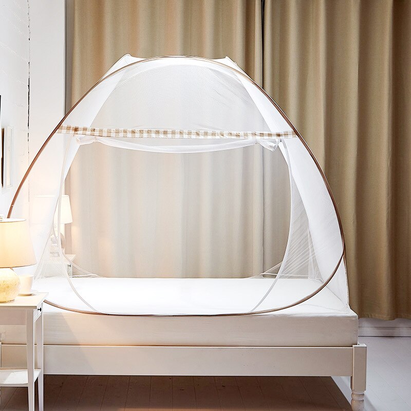 Baby klamboe automatische installatie bed klamboe tent yurt klamboe grote ruimte vierkant kindernet