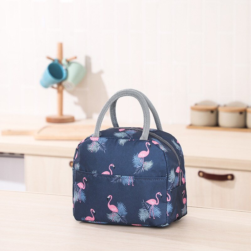 Kationische Wasserdichte Tragbare Eis Pack Thermische Isolierung Tasche Lunchbox Tasche Thermische Isolierung Tasche Aluminium Folie Verdickt Mittagessen: 7
