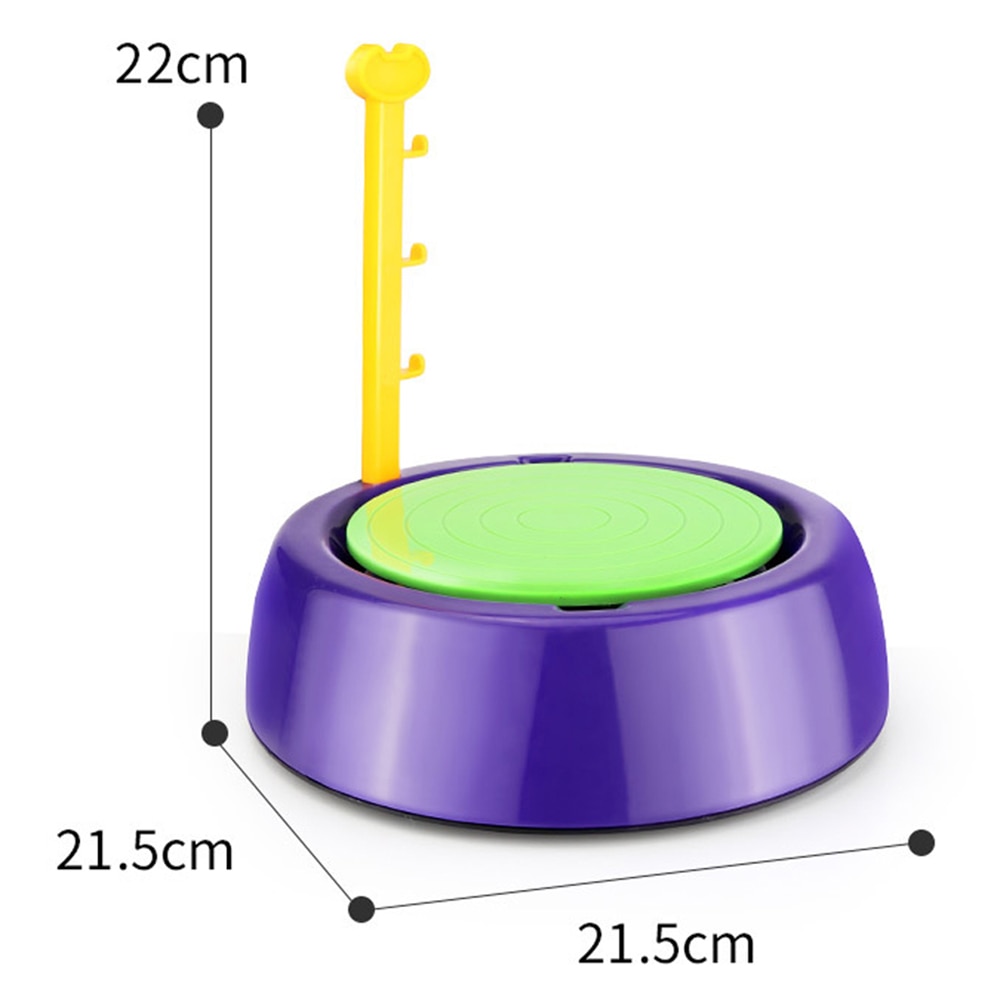 DIY Handmake Keramik Keramik Maschine freundlicher Handwerk Spielzeug Für Jungen Mädchen Mini Keramik Räder Kunst Handwerk FrüHenne Bildungs Art Spielzeug