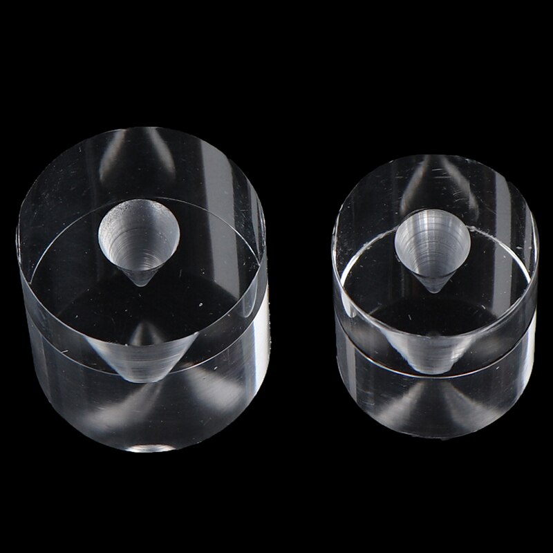 1 st glasshållare akryl cupcake glasstrutar hållare för bröllopsfest buffé display glass verktyg