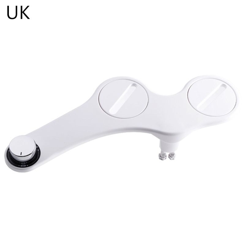 Frontale Achter Feminine Wassen Dual Nozzle Bidet Sproeier Toilet Seat Attachment