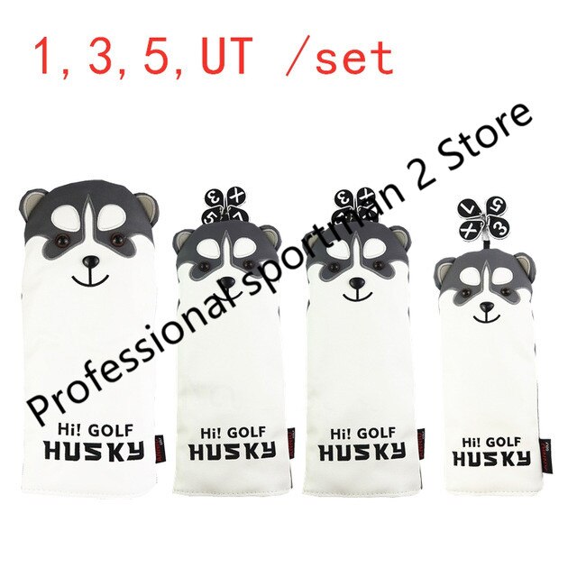 NRC Golf Verein Headcover SchöNe Golf heiser Golf Fahrer Fahrrinne Holz HeadCovers einstellen Karikatur Hammer Putter abdeckung Eisen einstellen: 135UT