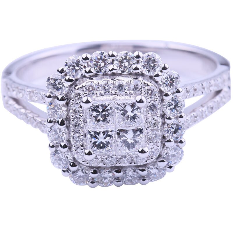 Delicate Female Jewelry 925 Sterling Silver Heart Arrow Dazzling Stackable Cz Zircon Rings for Women bague anillos bijoux
