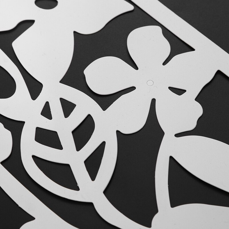 4 Pieces Screen for Living Room Hanging Screen Curtain of Room in Polyethylene Partition of Room White 40 x 40cm