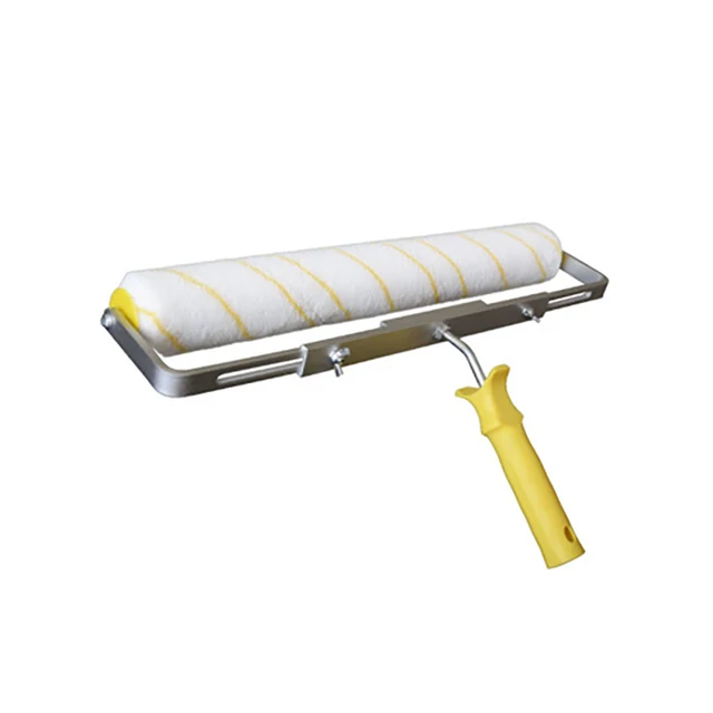 18 Zoll Roller Pinsel für Wände mit Rahmen Farb roller Set Home Mal zubehör für Tür Schlafzimmer nach Hause: Dark Red