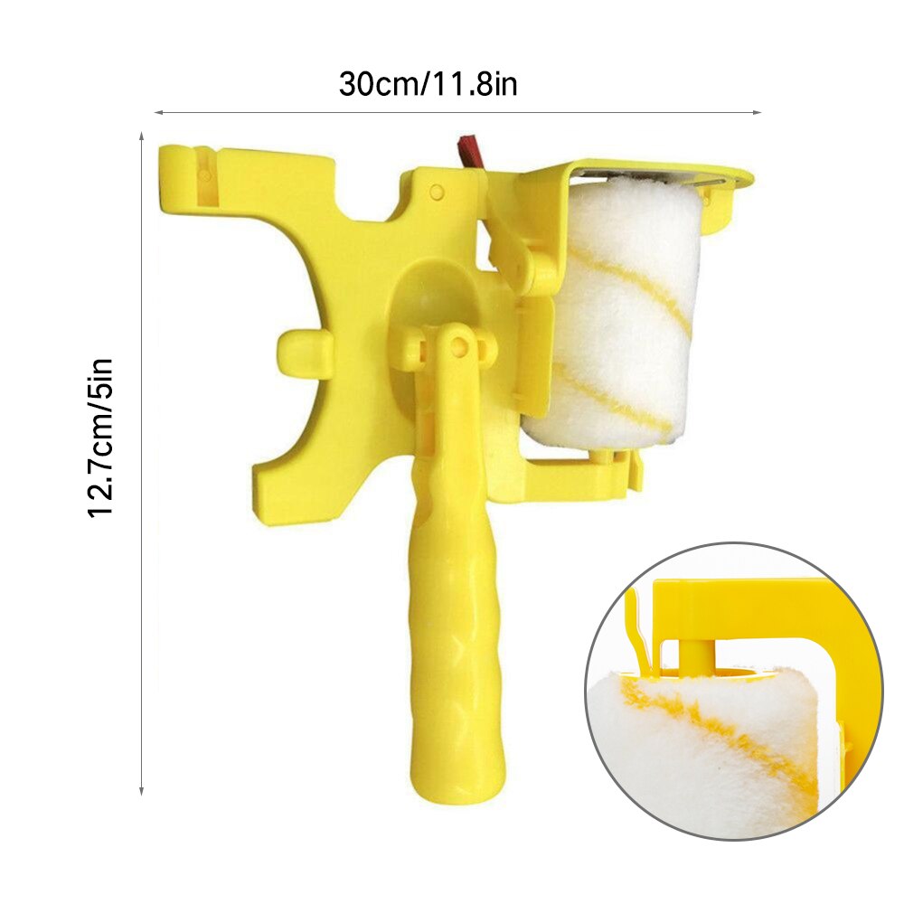 Clean-Cut Paint Edger Roller Brush Safe Tool Portable For Home Wall Ceilings