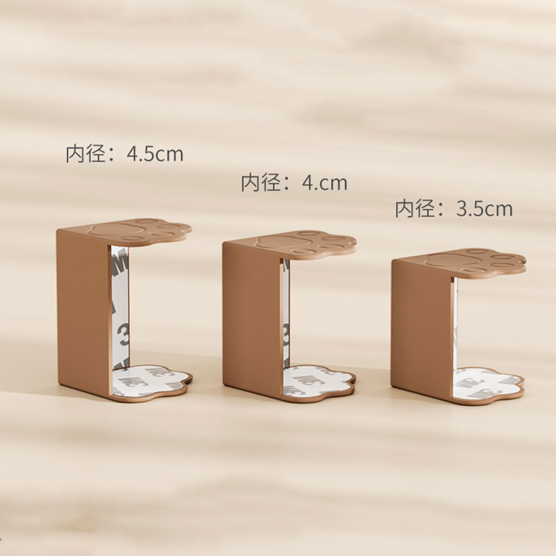 Narożnik drzwiowy ochraniacz na krawędzie nowy słodki kociak łapa silikon bezpieczeństwo dla dziecka ochrona przed dziećmi meble dziecięce bezpieczeństwo